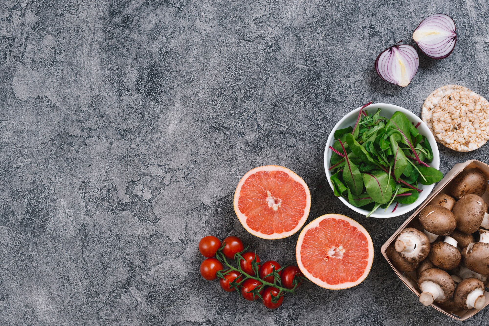 Textura de ingredientes